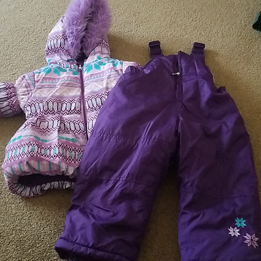 Girls snow suit